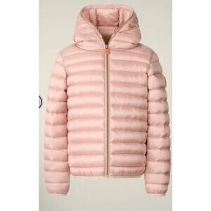Save The Duck Girl's Insulated Lily Jacket PINK $179, Size: 14 NWT